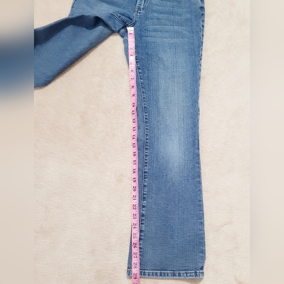 Jag Jeans Women’s Size 4P Bootcut Stretch Blue Denim Jeans Mid Rise - Picture 8 of 12